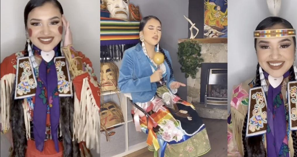 Tia Wood featured in Vogue: The Cree and Salish Singer Fusing