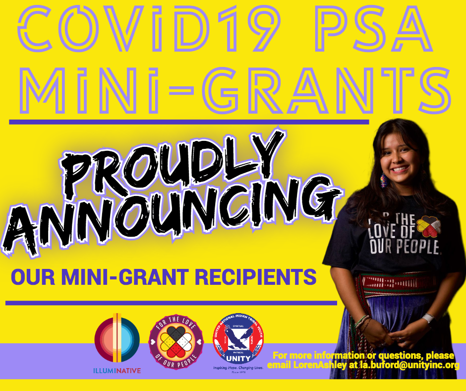 Announcing the Covid19 PSA Mini-grant Recipients 
