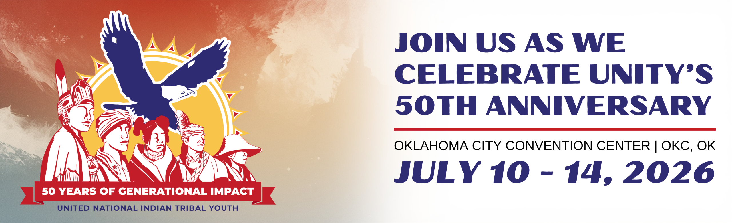 JOIN US AS WE CELBRATE UNITY’S 50tH ANNIVERSARY