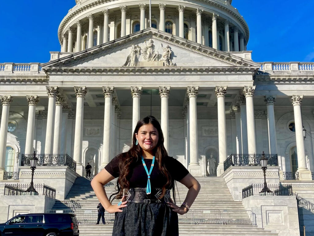 Northern Arapaho youth advocate brings perspective from the Wind River Reservation to D.C.