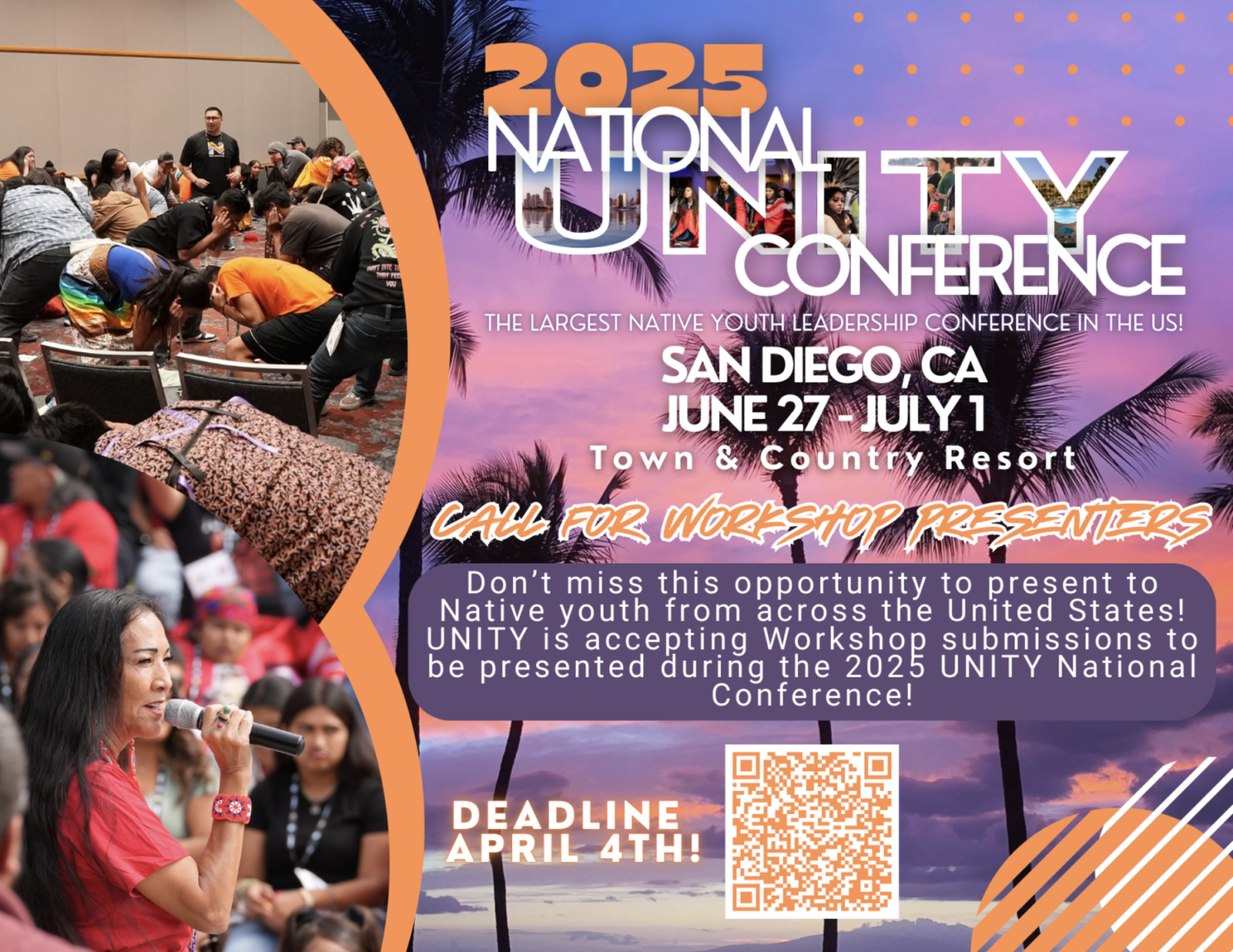Call for Workshop Proposals: 2025 National UNITY Conference – UNITY